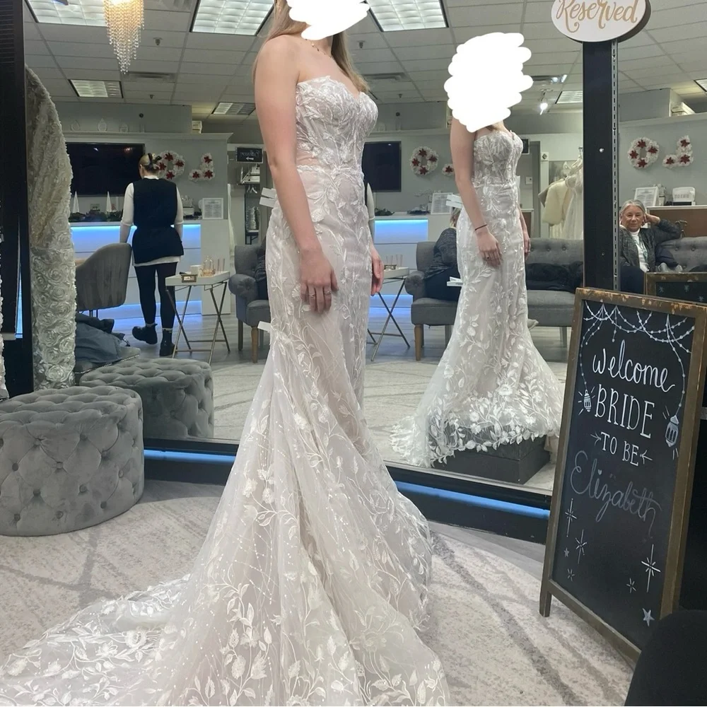 MAGGIE SOTTERO FAIRCHILD DRESS NO SLEEVES - Picture 2 of 9